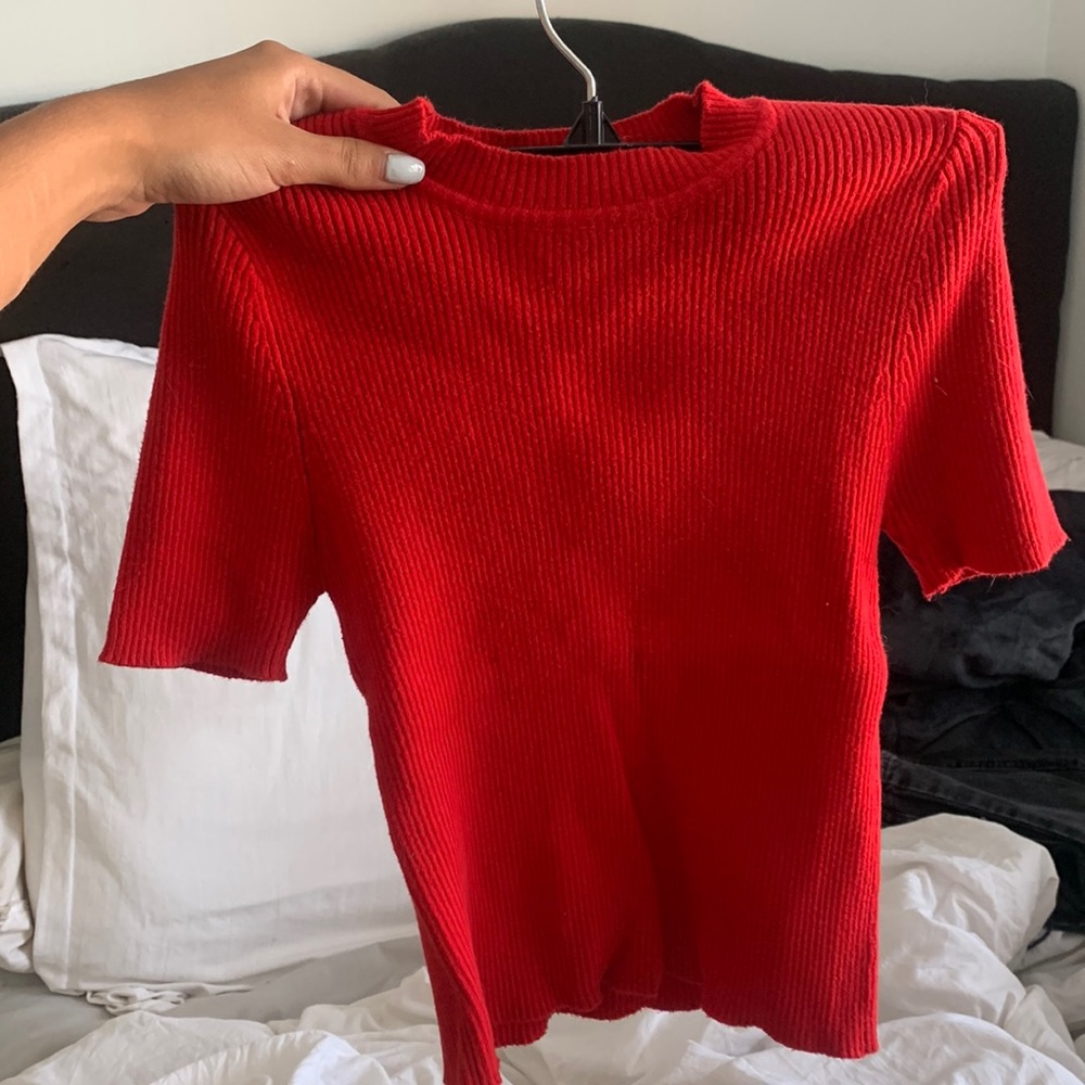 Tight red forever 21 top, barely worn, S